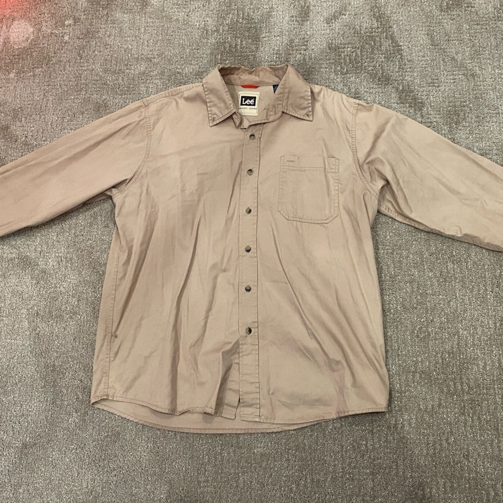 Lee button up workwear shirt